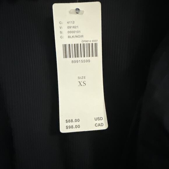 Anthropologie‎ Oversized Ruffles Top Black Sleeveless Womens Size XS NWT - Picture 4 of 6